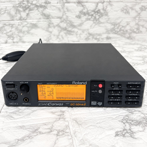 Roland 55mkii sound canvas - roland, sc-55mkii