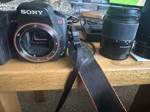 Sony a300 dslr camera with - camera,