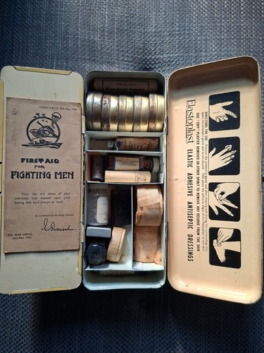 World war first aid kit - war,