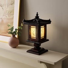 Traditional Korean Wood Lamp |