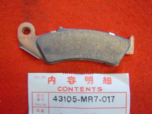 Brake pad vfr750r rc30 - pad, (a)