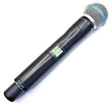 Shure UR2 Handheld Microphone Transmitter with Beta 58A Capsule (K4E 606-666MHz)