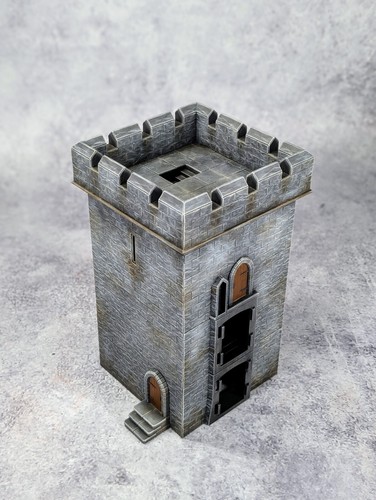 28mm medieval castle - medieval,