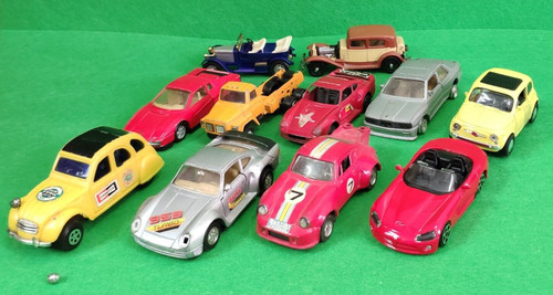 Vintage lot cars - vintage, fiat