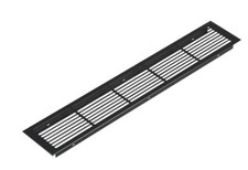 Vent Grill Kitchen Bedroom Plinth Worktop Heat - 500 x 86 mm Aluminium