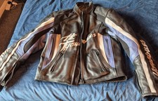 Suzuki Hyabusa Leather Bike Jacket Size L