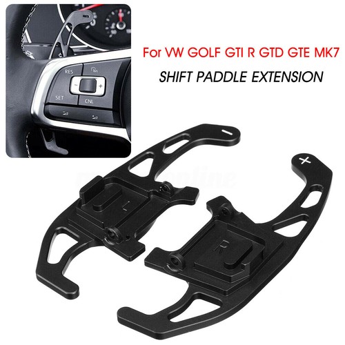 Black paddle shift extensions - paddle,