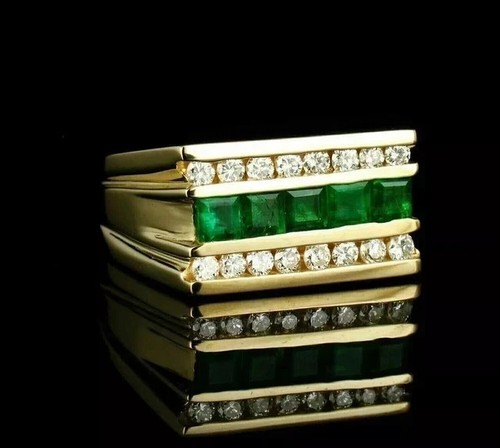 Men 3ct princess cut - 3ct,