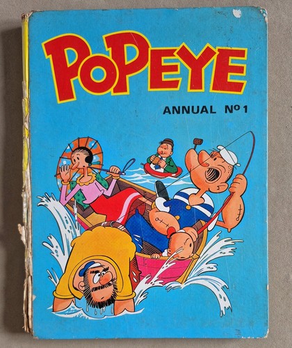 Vintage popeye annual - popeye, ~