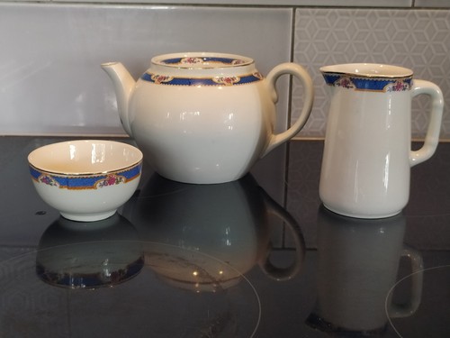 Vintage furnivals tea pot - vintage,