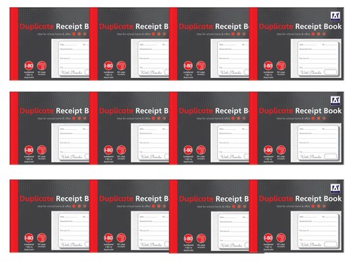 Duplicate receipt books - receipt,