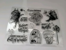 Fairy Wishes Clear Acrylic Stamps