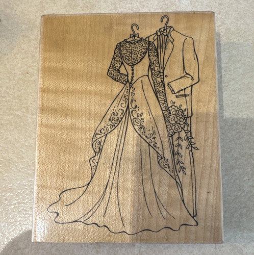 Stampendous wood mounted - wood,