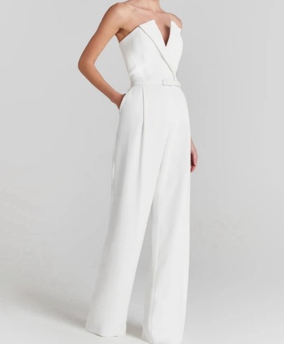 Nadine merabi white strapless - nadine,