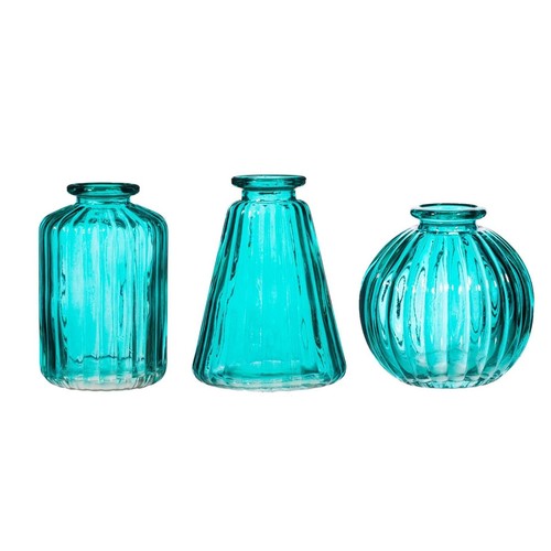Glass bud vases set sass - vases, 3
