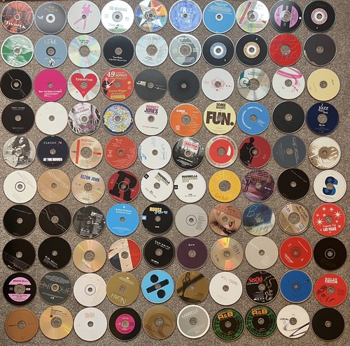 Joblot 100 cd s - 100, cd’s
