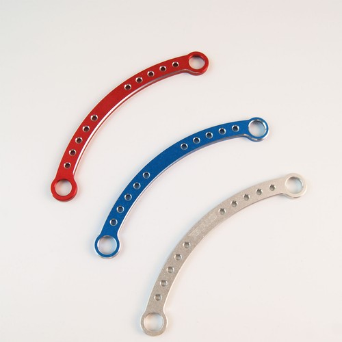 Alloy metal steering arm with - metal,