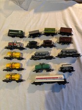 16 N gauge Graham Farish Trix Lima Peco Ibertren Tankers wagons hoppers Unboxed