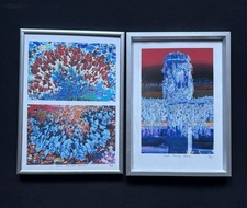 Signed Framed Photographs Of East Preston Beach Littlehampton Negative Style