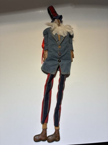 Primitive uncle sam - primitive, doll