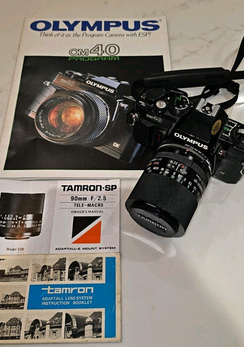 Olympus program 35mm slr - om-40,