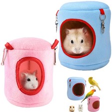 Hamster Nests Small Pets Cute Hammock Bird Cages Cat Toys Aves Pigeon Aviary