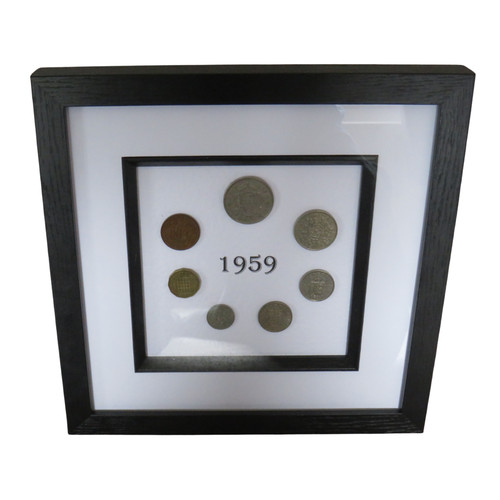 1959 luxury framed - 1959, coin