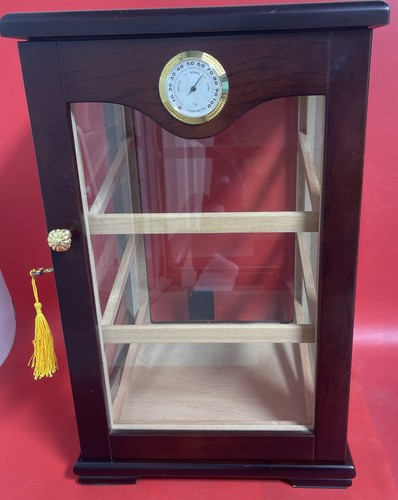 Wood cigar humidor cabinet - wood,