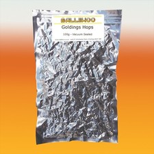 Balliihoo 100g Foil Vacuum Packed Goldings Hops For Home Brew Beer Making
