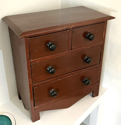 Antique pine chest drawers - antique, of