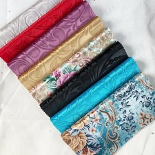 Silky Embossed Swirl Velvet