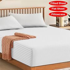 100% COTTON SATIN STRIPE