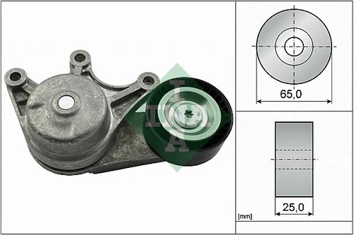 Belt tensioner ribbed - belt,