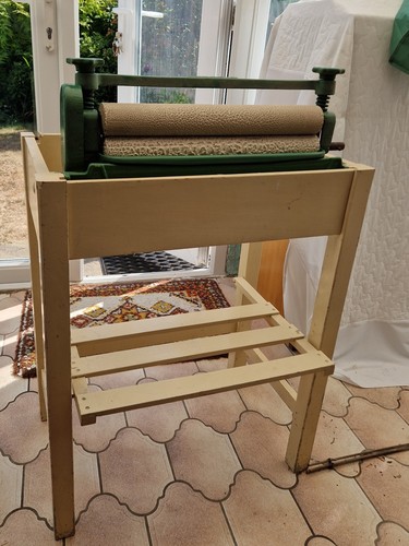 Antique clothes mangle - clothes,