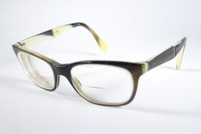 Prada Eyeglasses VPR 14P Womens Brown EAQ-1O1 Full Rim Plastic Glasses Frames