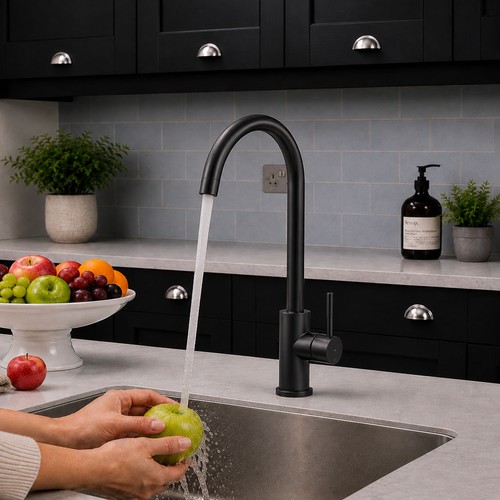 Kitchen sink mixer - kitchen,