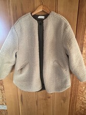 Mango MNG Faux Shearling Teddy