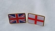 St George Cross Flag Pin Badge