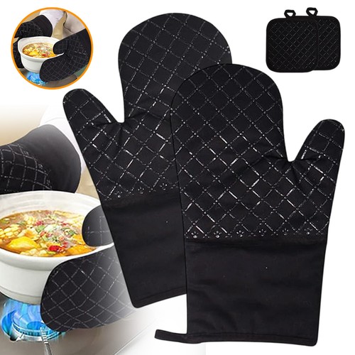 Oven gloves heat resistant - gloves,