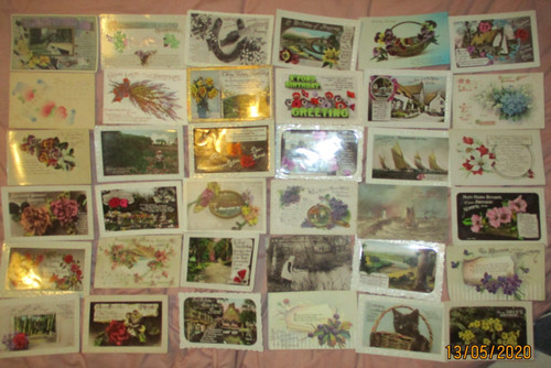 Vintage greetings x - greetings,