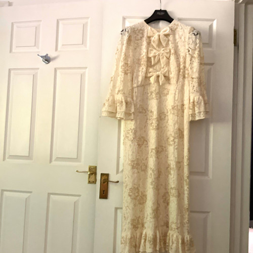 Mint velvet beaded lace midi - velvet,