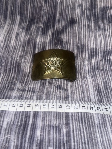 Vintage military belt - vintage, buckle