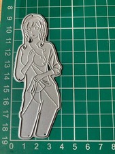 Sexy Bunny  Girl Dancer  Ladies Metal cutting die Woman Die Cutter Lady DIE