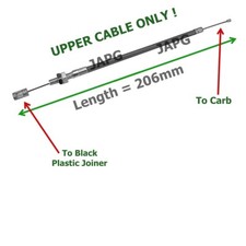 Upper Throttle Cable, Kawasaki
