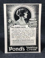1921 Advertisement Pond's