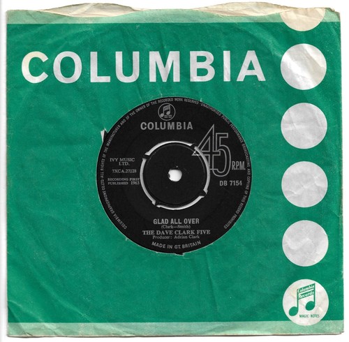 Glad all over the dave - all, by