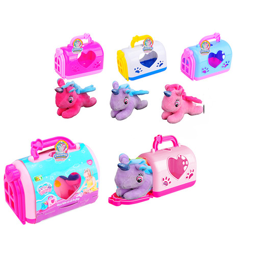 Plush unicorn carrier - plush,