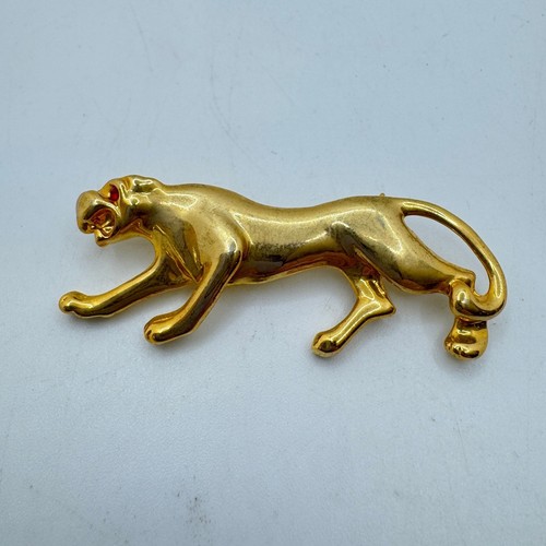 Vintage gold tone - vintage, panther