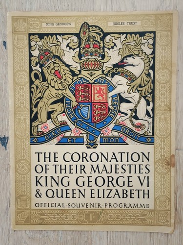 Coronation king george - king, &