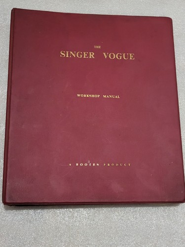 Rootes singer vogue - vogue, &